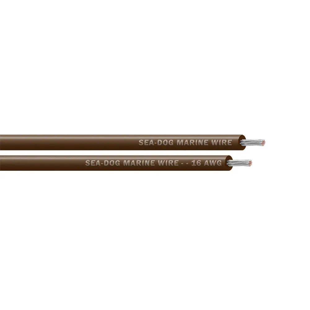 Sea-Dog 16 Awg Brown Primary Wire - 250' [8016074] 1