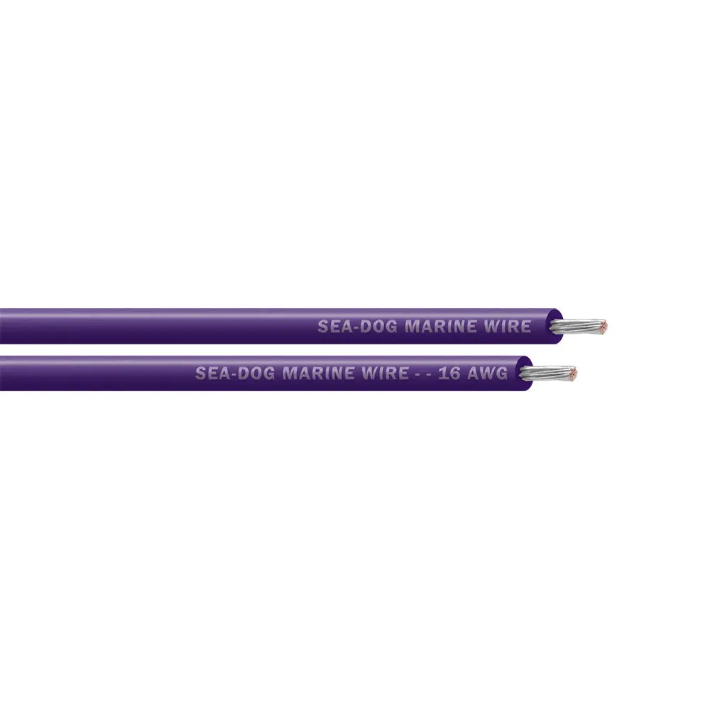 Sea-Dog 16 Awg Purple Primary Wire - 100' [8016102] 1