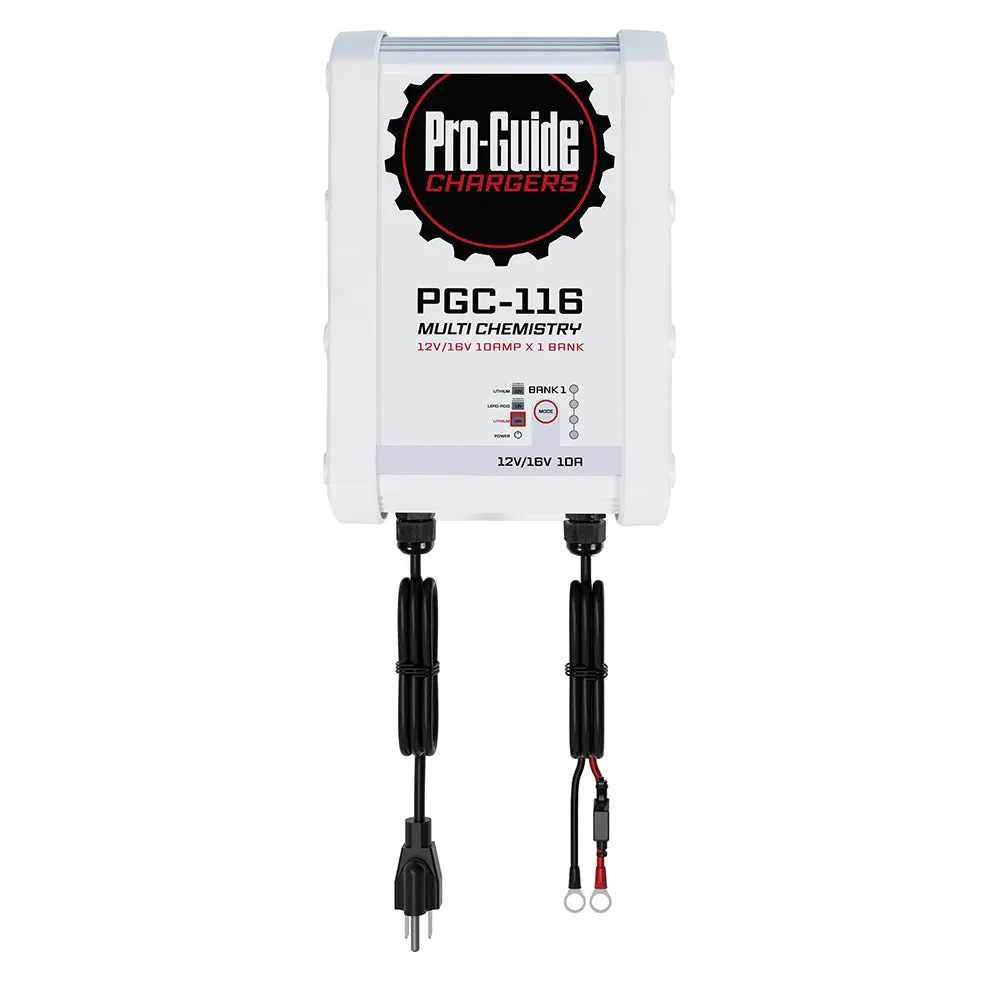 Pro-Guide 1 Bank On-Board Battery Charger - 12V/16V - 10-Amp [Pgc-116] 1