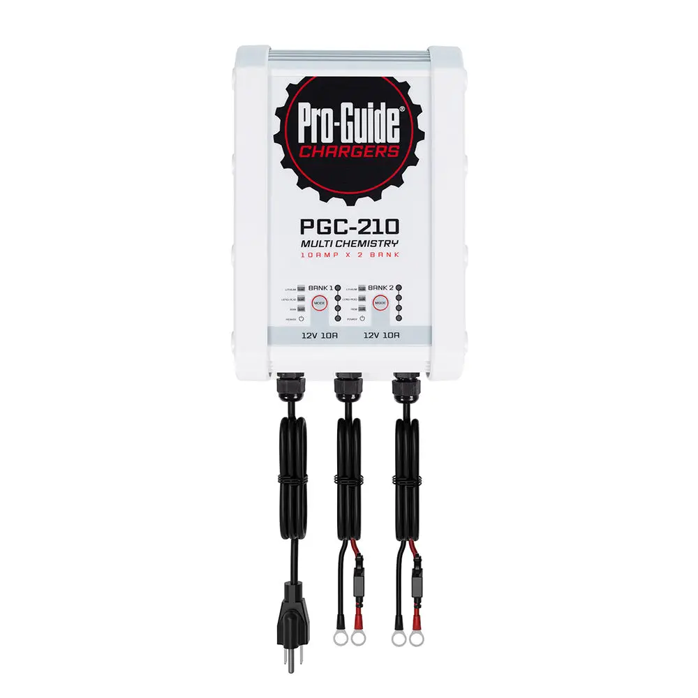 Pro-Guide 2 Bank On-Board Battery Charger - 12V - 10-Amp [Pgc-210] 1