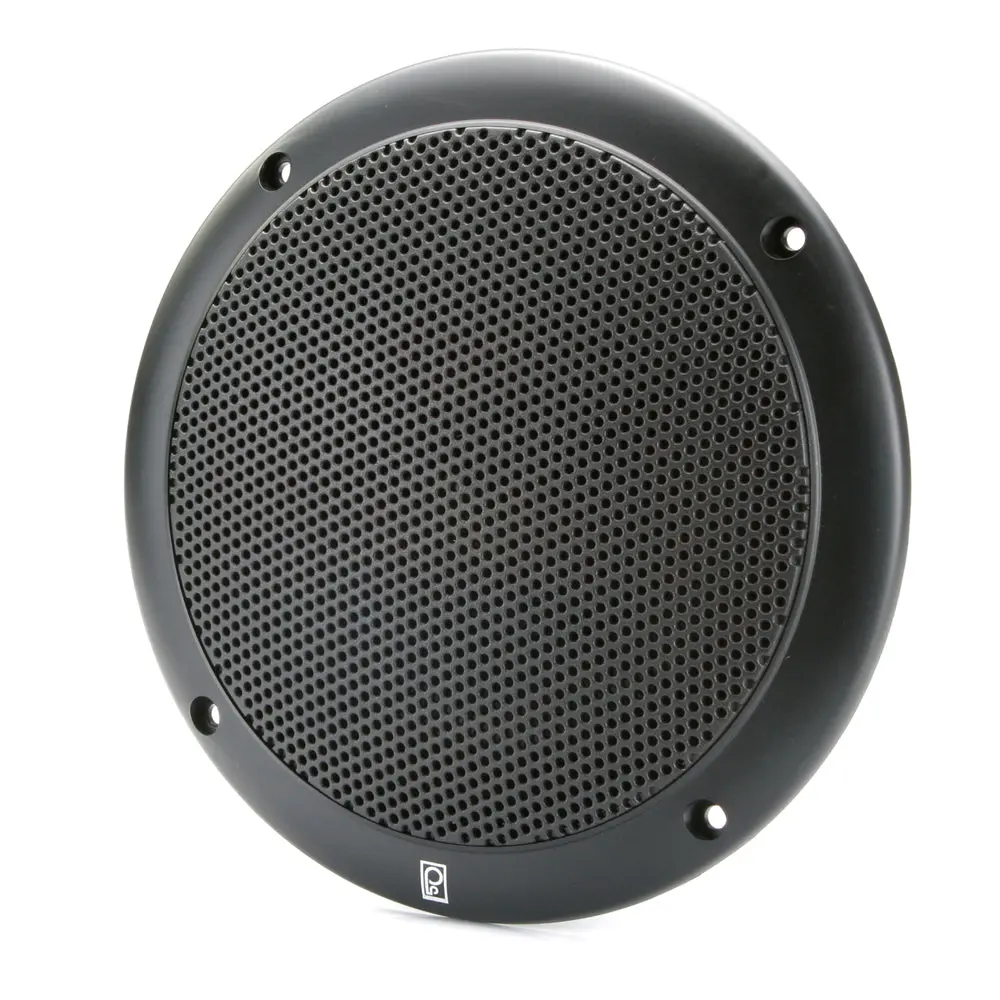 Poly-Planar Ma-4054 4" 80 Watt Speakers - Black [Ma4054b] 1