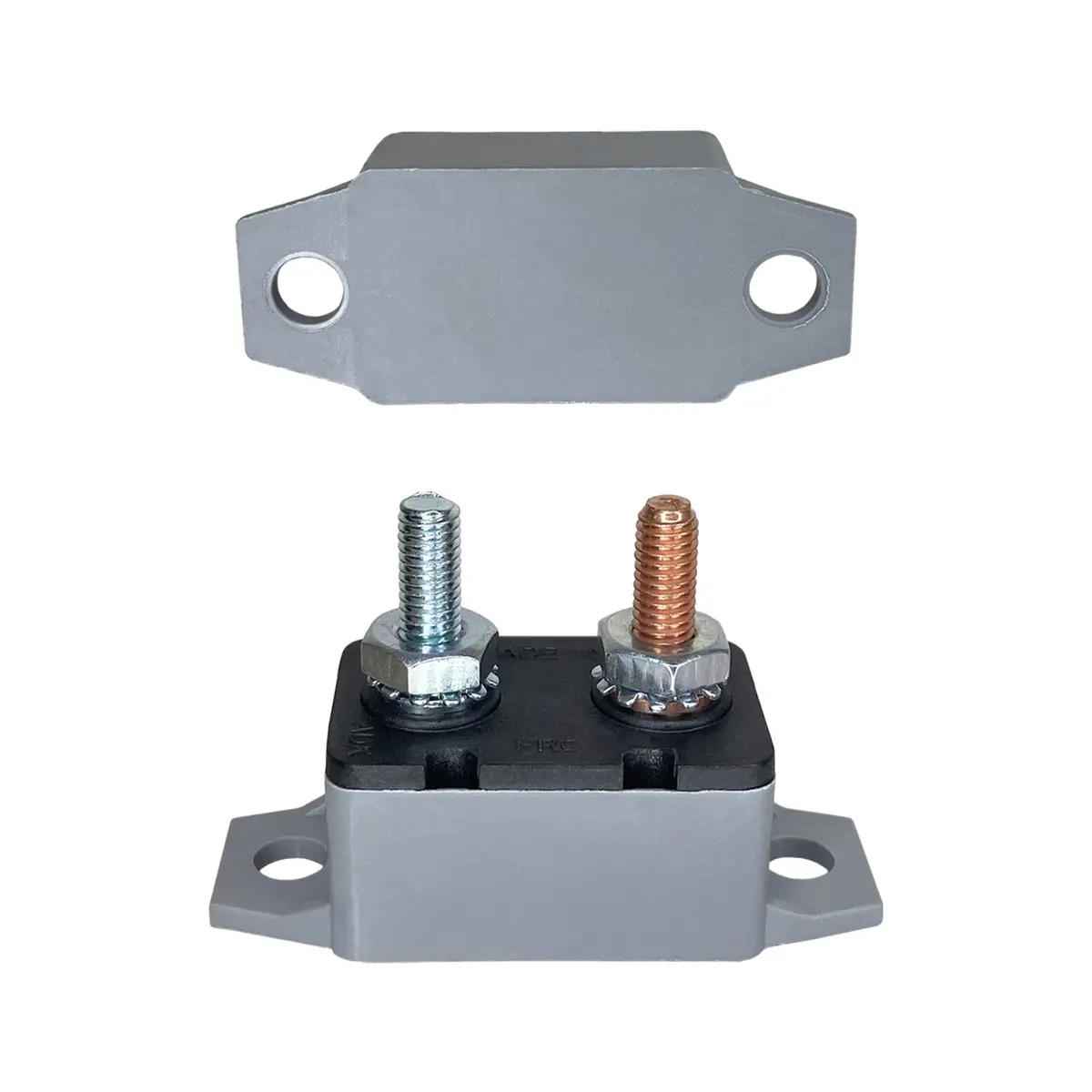 5A-50A - 12V - 24V Automatic Reset Circuit Breaker With Cover Stud Bolt For Automotive, Marine, Trailers 3
