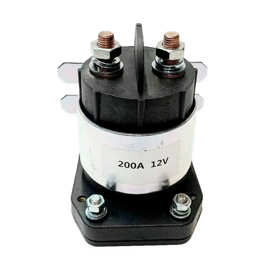 12V 12 Volt Solenoid 4 Terminal 200 Amp Replaces Trombetta 114-1211-010 1
