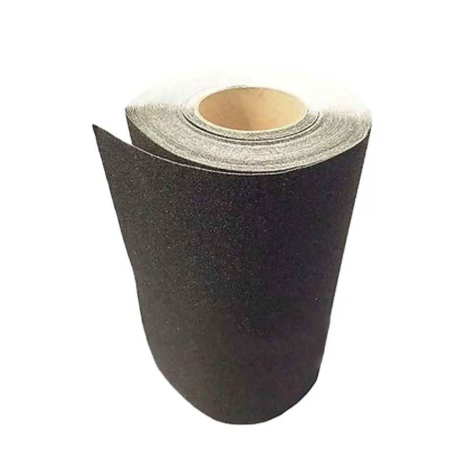 12" Black Roll Safety Non Skid Tape Anti Slip Tape Sticker Grip Grit 1