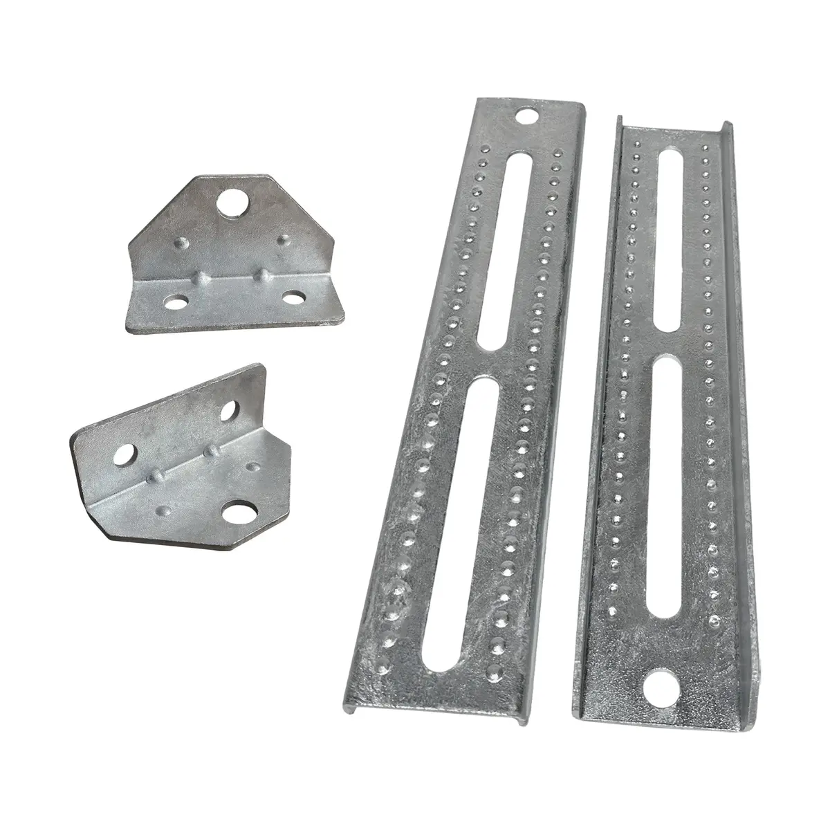 12" Galvanized Swivel And Top Bunk Bolster Bracket For Boat Trailer, Heavy Duty 1