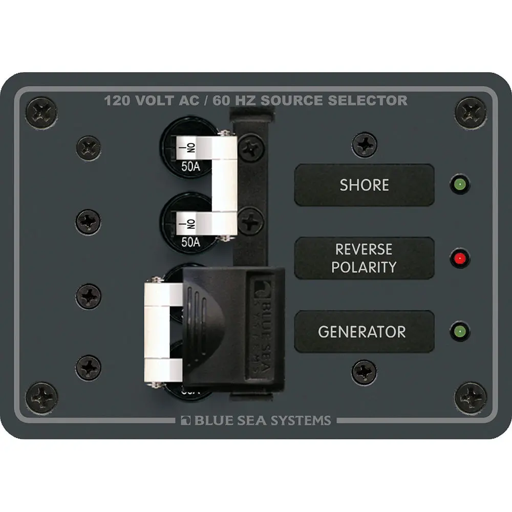 Blue Sea 8061 Ac Toggle Source Selector 120V Ac - 50Amp [8061] 1