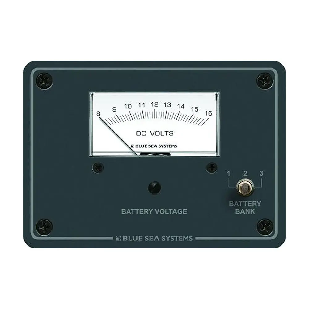 Blue Sea 8015 Dc Analog Voltmeter W/Panel [8015] 1