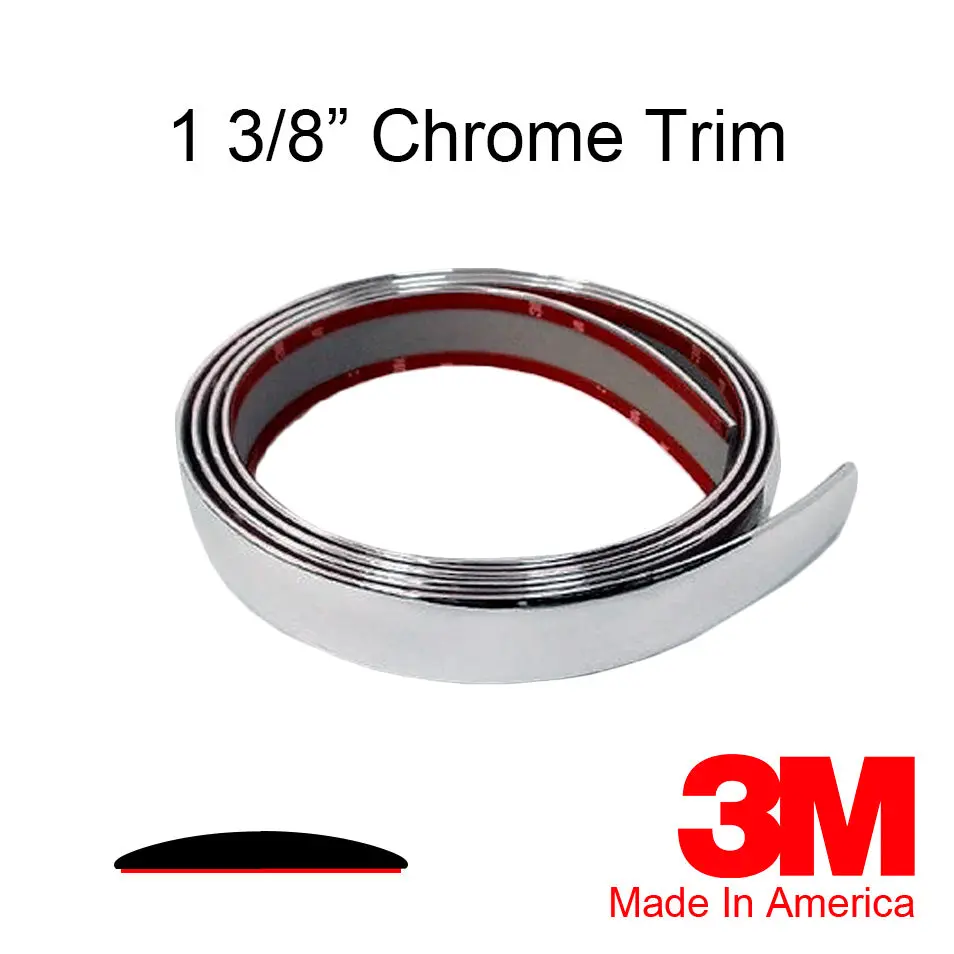 1 3/8'' Chrome Trim Molding 1