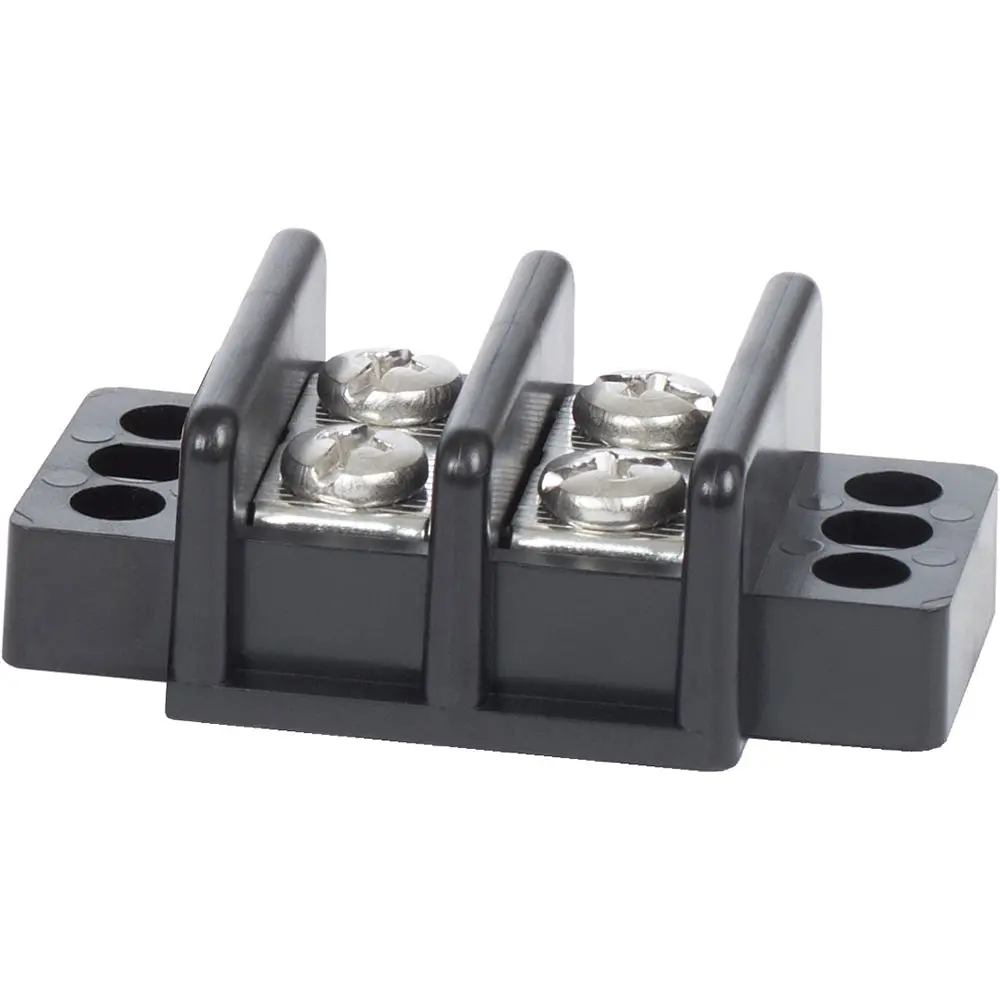 Blue Sea 2502 Terminal Block 30Amp - 2 Circuit [2502] 1
