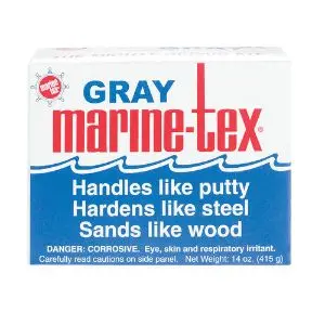 Marine-Tex - Epoxy Putty Mighty Repair Kit 14 Oz- Grey 1