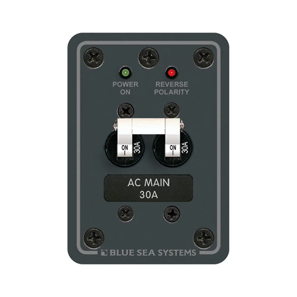 Blue Sea 8077 Ac Main Only Toggle Circuit Breaker Panel [8077] 1