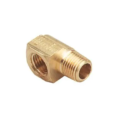 Moeller - 3/8" Npt Brass Elbow- Male/Female 90 Degree 1