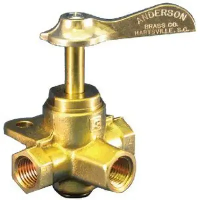 Moeller - 3 Way Valve Click 1/4" 1