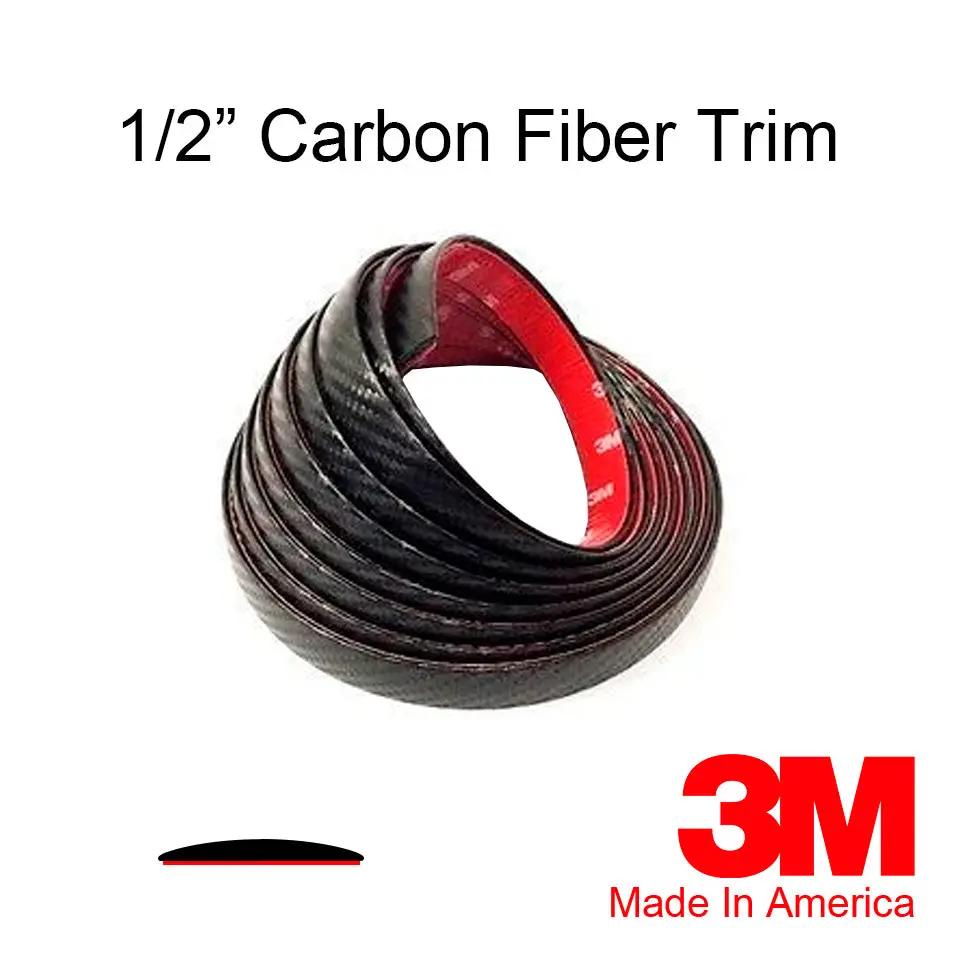 1/2'' Carbon Fiber Trim Molding 1