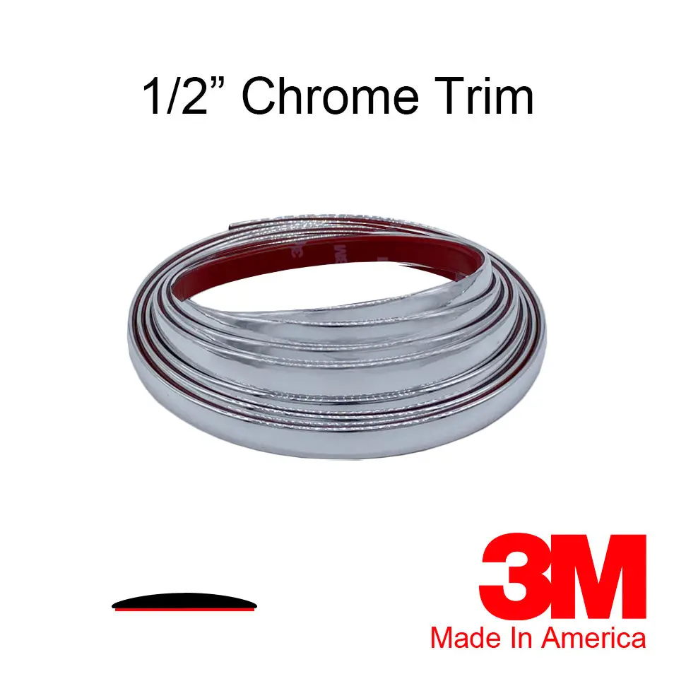 1/2'' Chrome Trim Molding 1