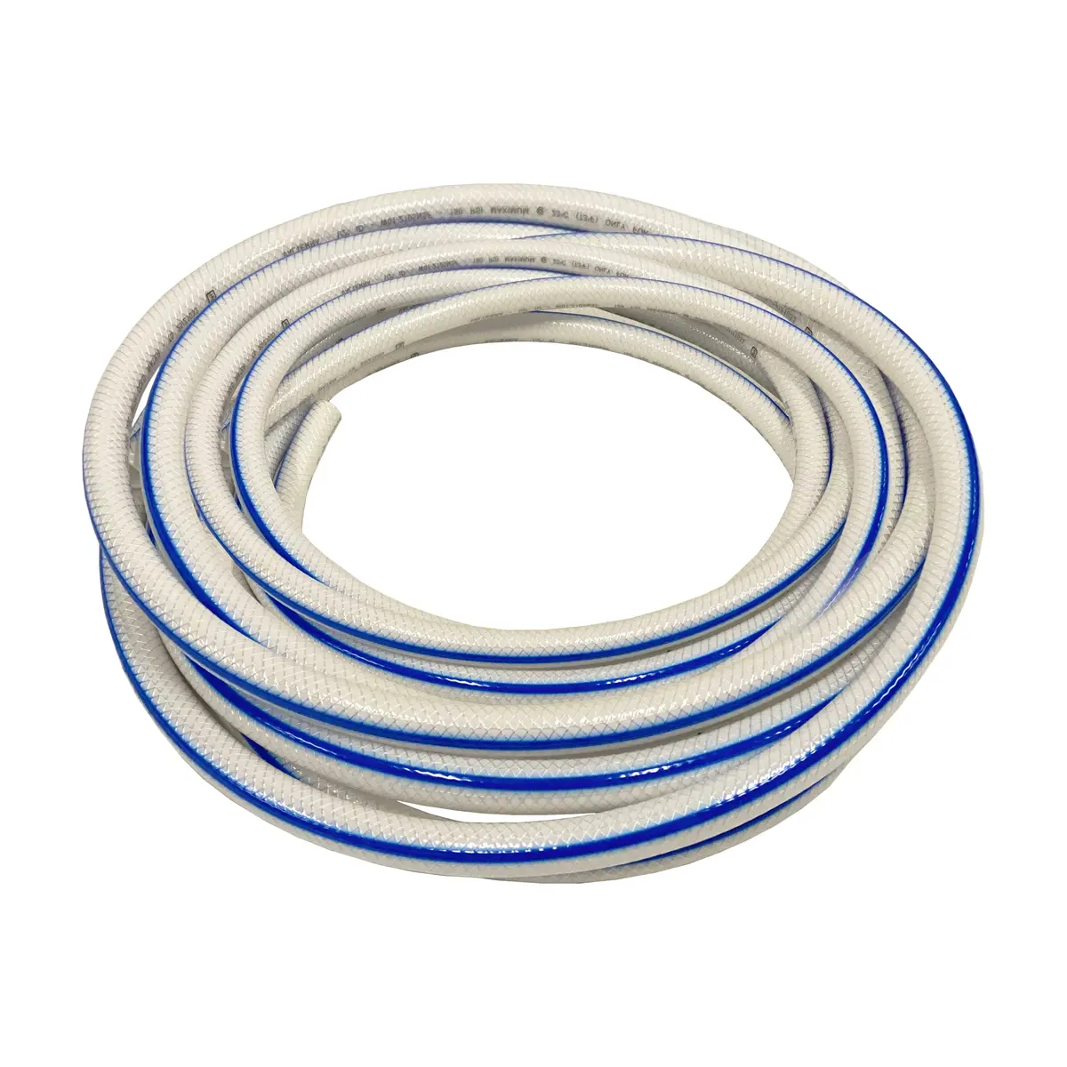1/2" Heavy Duty Braided Pvc Tubing Reinforced Hose, Non-Toxic For Rv Pressurized Hot Water Line 1