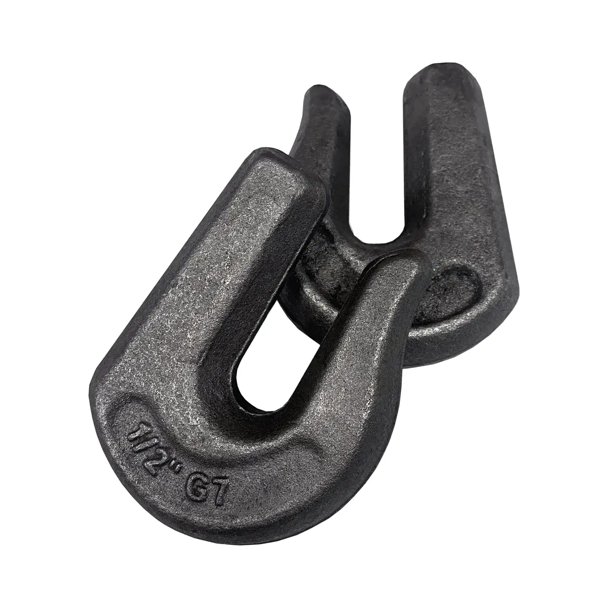 1/2" Weld On Grab Hook Bucket Trailer Tractor Rigging Chain Clevis G70 1