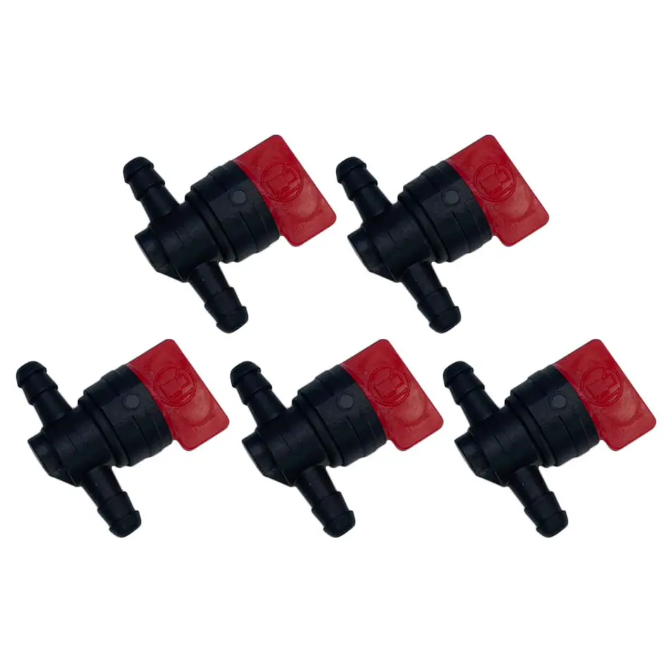 (5) 1/4" Inline Fuel Shutoff Valve Line For Briggs & Stratton, Kohler, Tecumseh 1