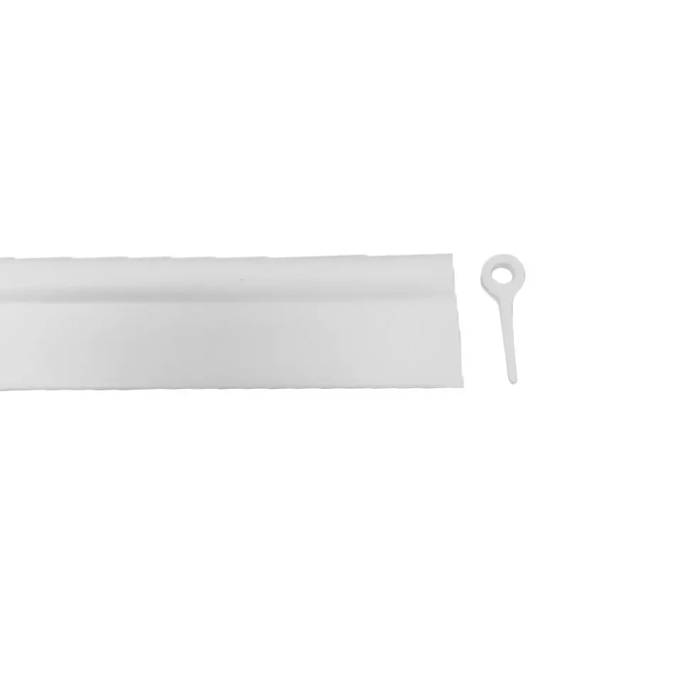 1/4" White Hollow Bead Welt Gimp Vinyl Trailer Rv Cabinet Wall Corner Trim 0.25 1