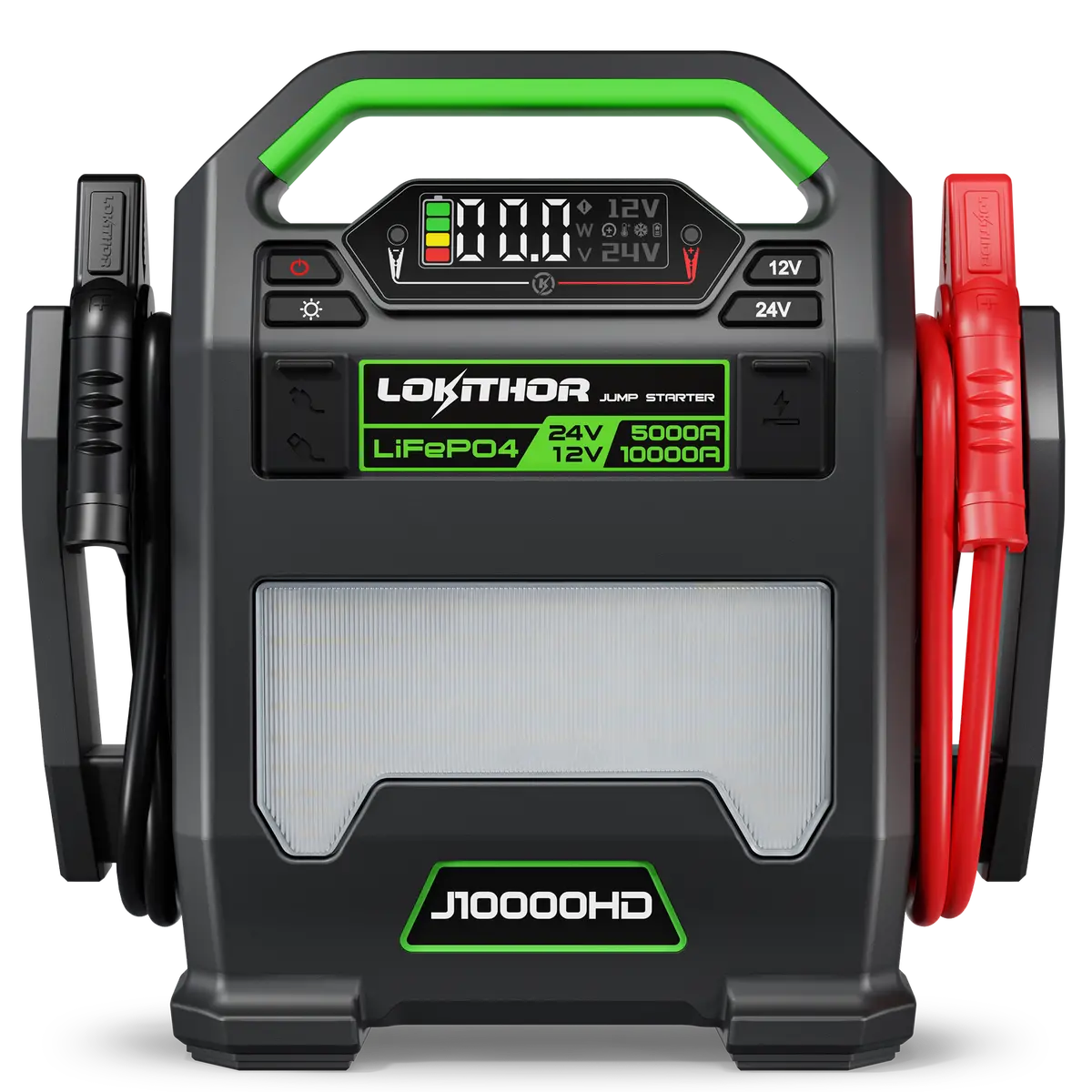 Lokithor J10000hd 12V 10000 Amp And 24V 5000 Amp Jump Starter 1