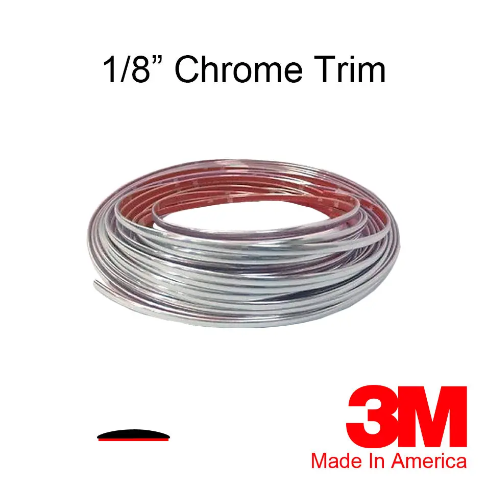 1/8" Chrome Trim Molding 1