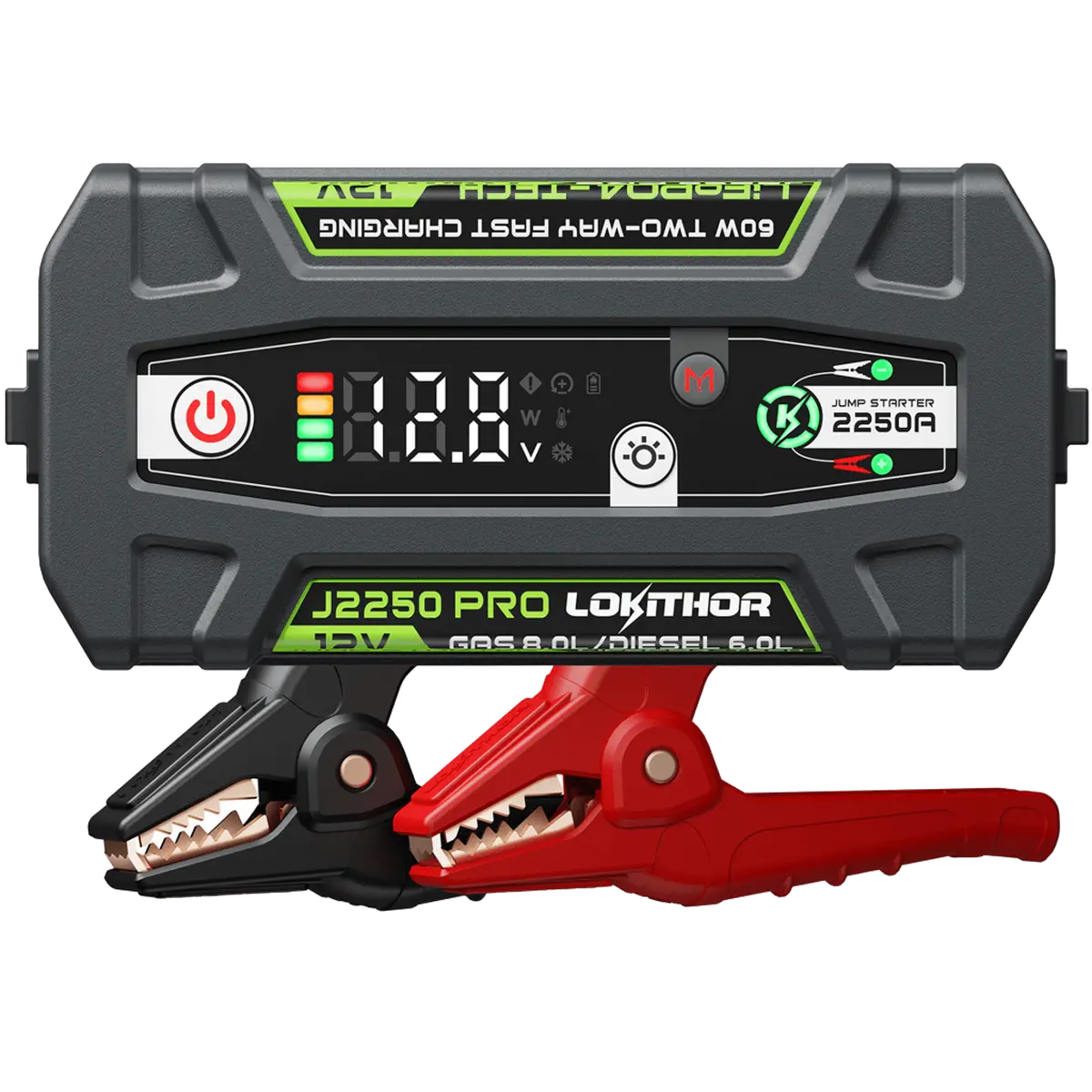 Lokithor J2250 Pro Jump Starter 2250Amp With 2000 Cycle Life 1