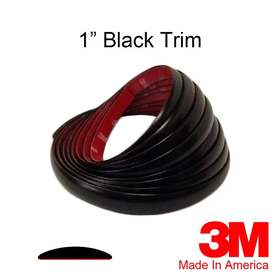 Full Spectrum Parts 1'' Black Trim Molding 1
