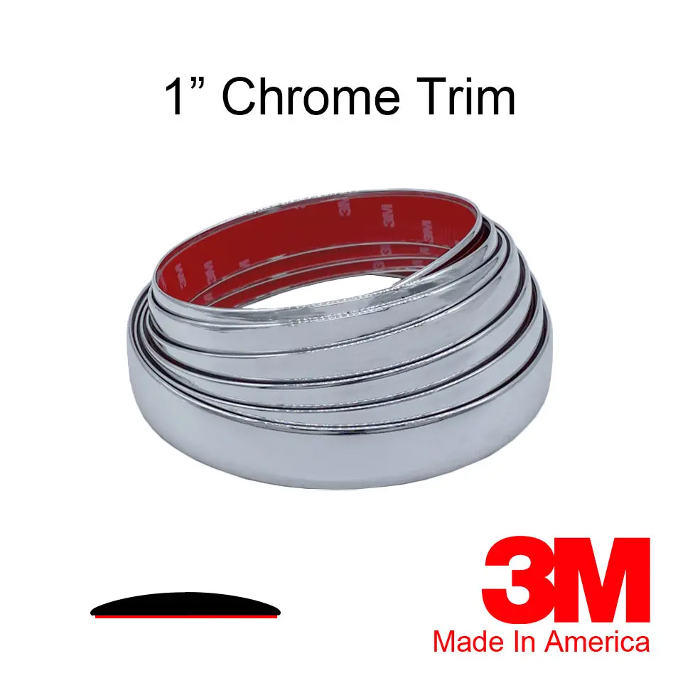 1" Chrome Trim Molding 1