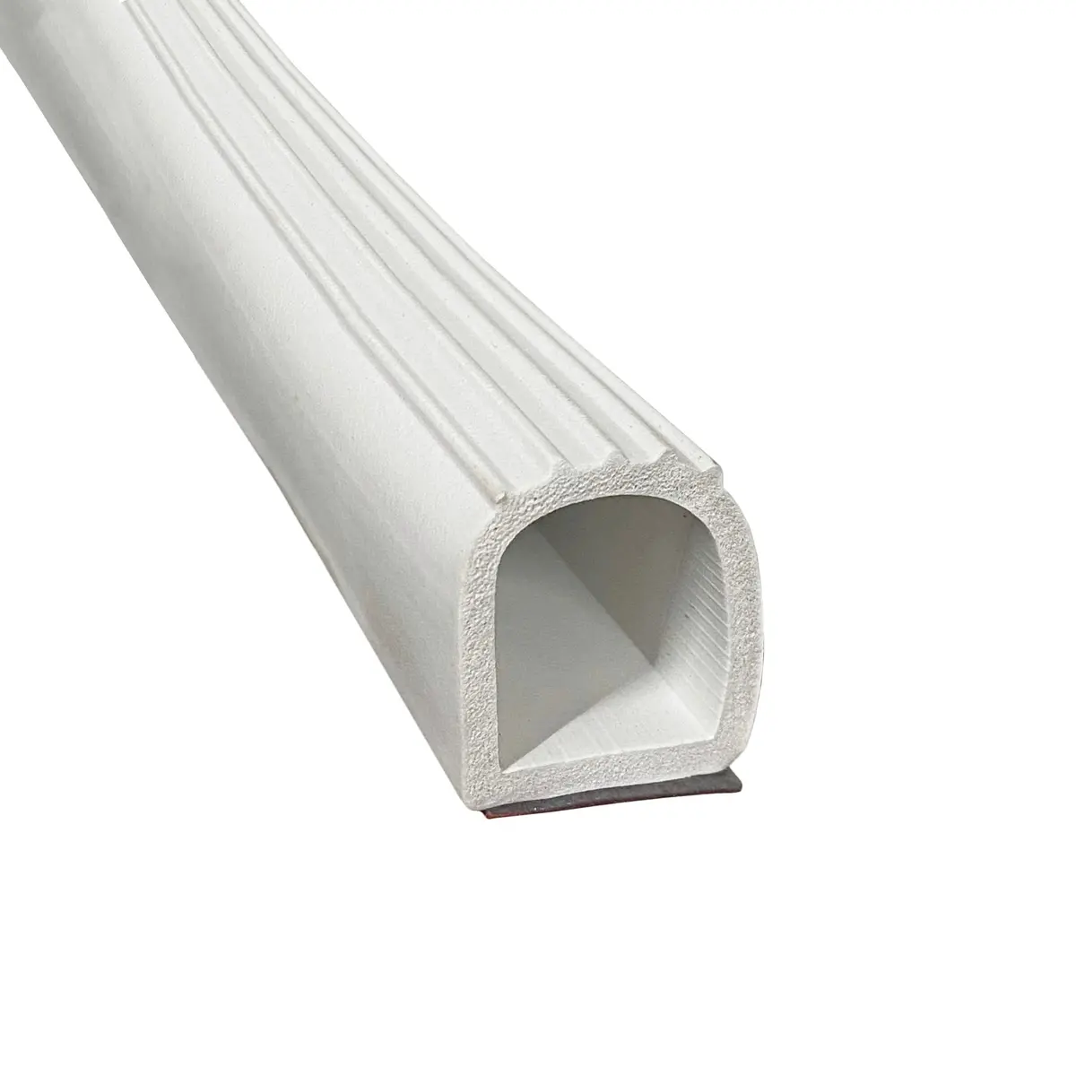 1" D-Seal White Epdm Heavy Duty Adhesive Rv Slide Out 7/8"W X 1"H 1