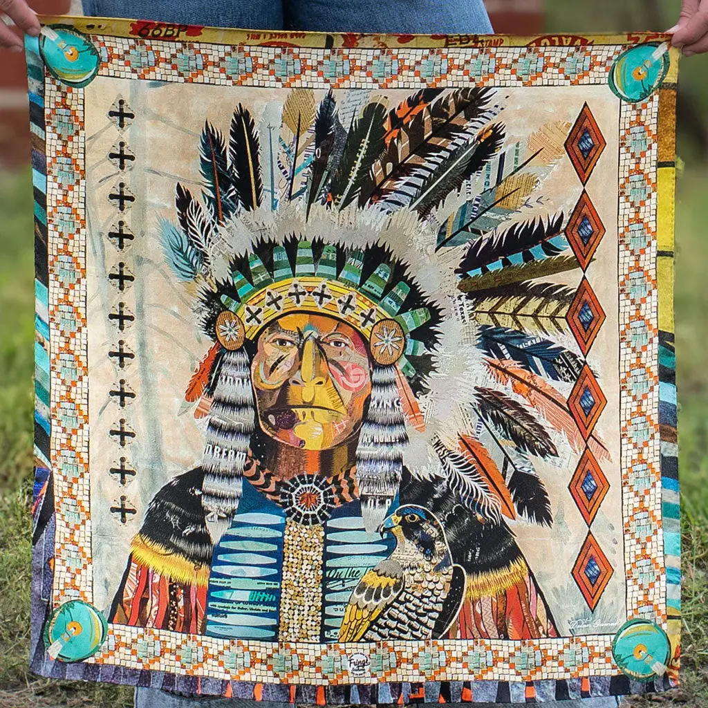 Turning Point Silk Scarf 1