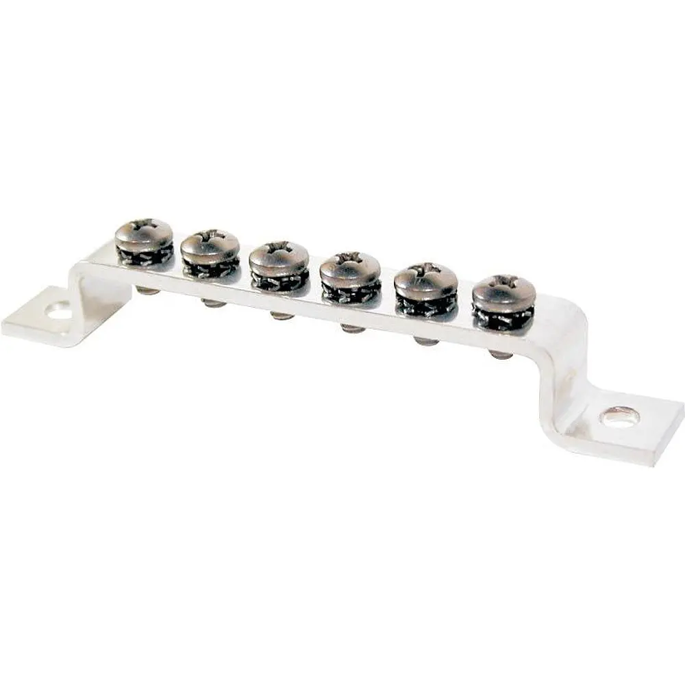 Blue Sea 2306 Minibus 100Amp Common Busbar Grounding Busbar 6 X 8-32 Screw Terminal [2306] 1