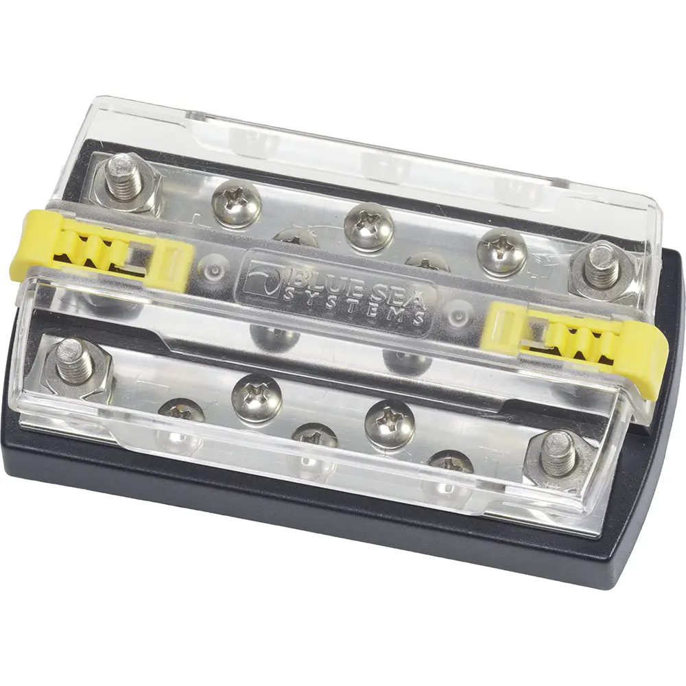 Blue Sea 2722 Dualbus Plus 1/4" Stud, 5 X 10-32 Screw Terminal [2722] 1