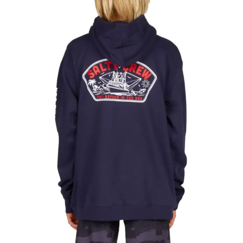 Salty Crew - Kids Trollin Hooded Fleece 1