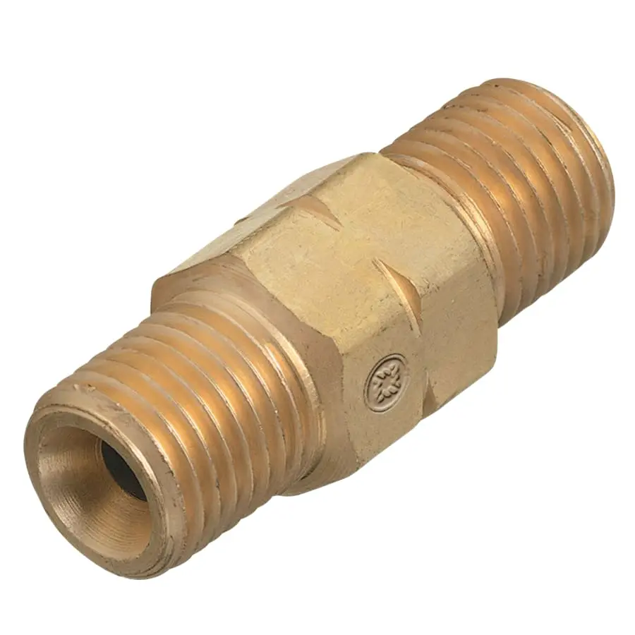 Western - Brass Hose Coupler, 200 Psig, B-Size - B-Size, Acetylene/Fuel Gases 1