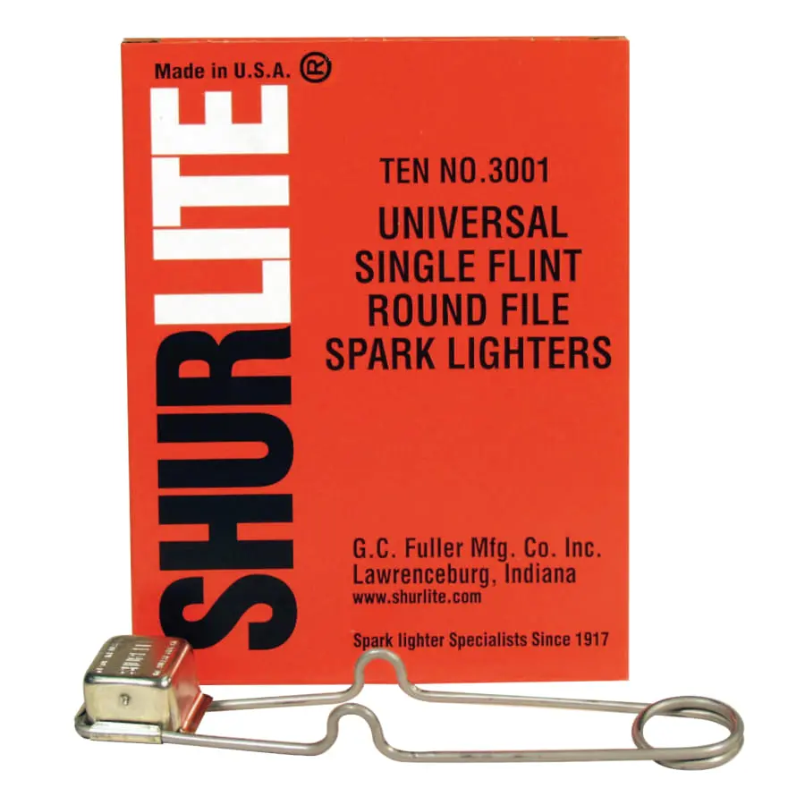 Shurlite - Spark Lighter, Universal Single-Flint Round Lighter 1