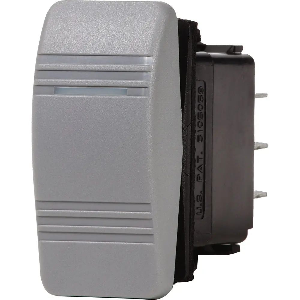 Blue Sea 8218 Water Resistant Contura Iii Switch - Off-On - Grey [8218] 1