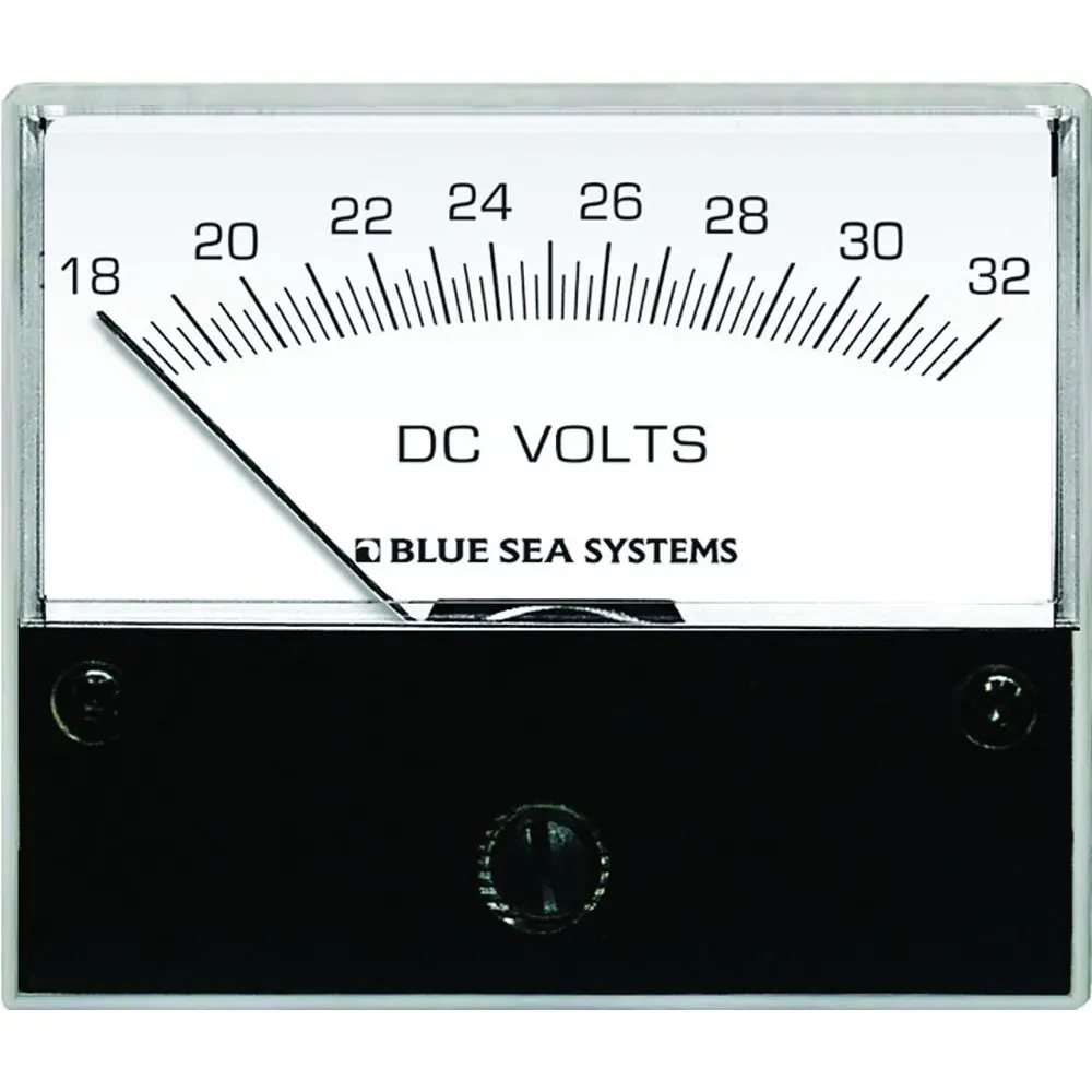 Blue Sea 8240 Dc Analog Voltmeter - 2-3/4" Face, 18-32 Volts Dc [8240] 1