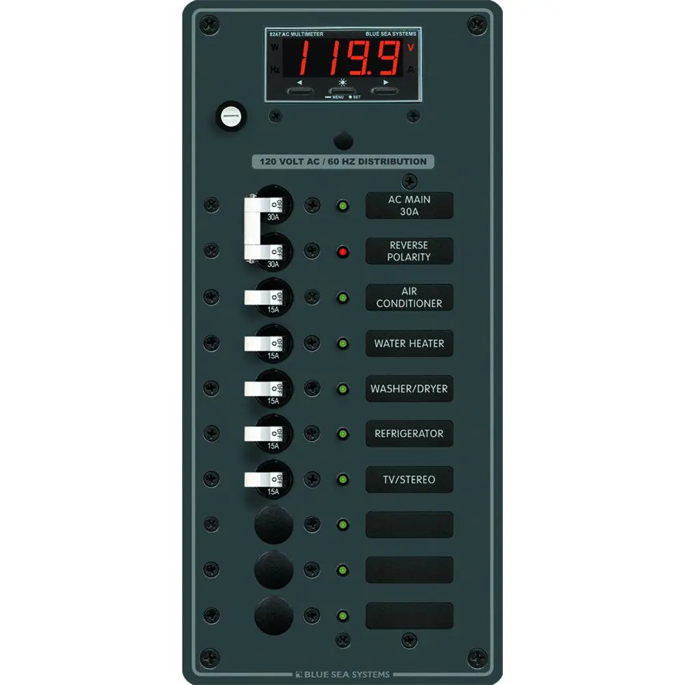 Blue Sea 8406 Ac Main + 8 Positions [8406] 1