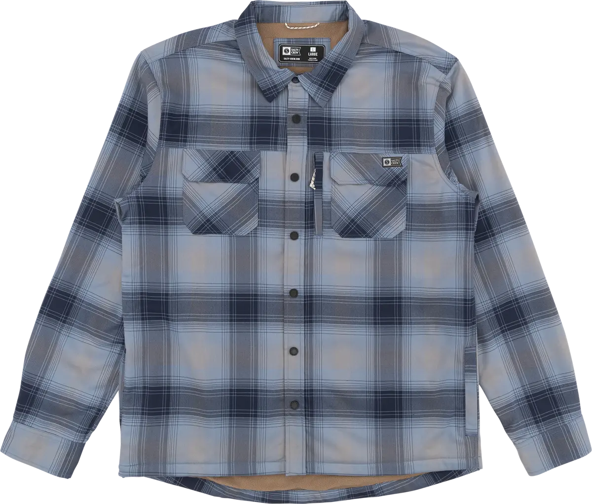 Salty Crew Fathom Tech Shacket 3