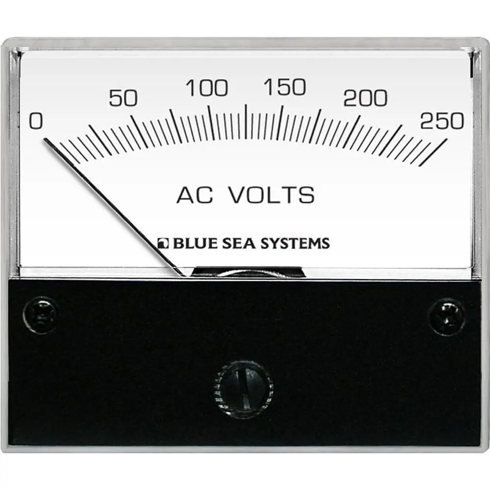 Blue Sea 9354 Ac Analog Voltmeter 0-250 Volts Ac [9354] 1