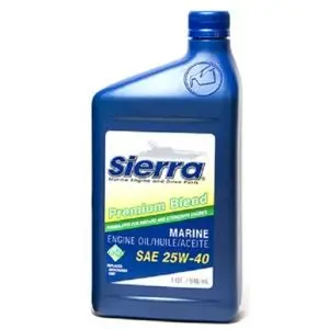 Sierra - 25W40 Four Stroke Oil - 1 Quart 1