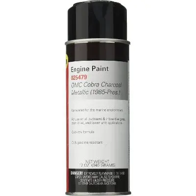 Moeller - Omc Charcoal Metallic Marine Engine Paint 1