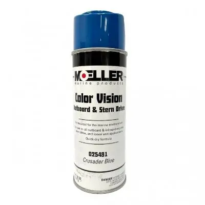 Moeller - Crusader Blue Color Vision Engine Spray Paint 1