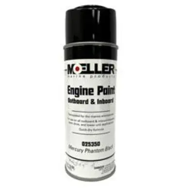 Moeller - Tohatsu Light Grey Metallic Engine Spray Paint 1