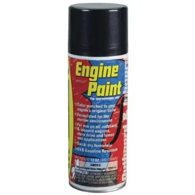 Moeller - Yamaha Dark Blue Engine Spray Paint 1