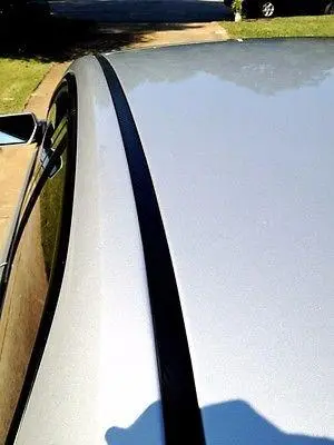 2005-2007 Ford Focus Black Hatchback Roof Top Trim Molding Kit 1