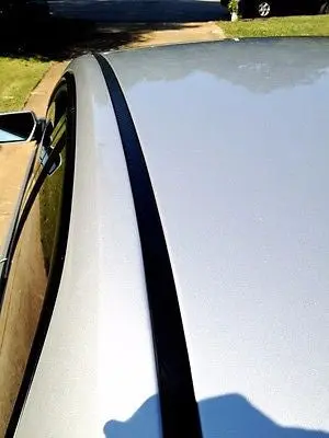 1990-1993 Honda Accord Black Roof Top Trim Molding Kit 1