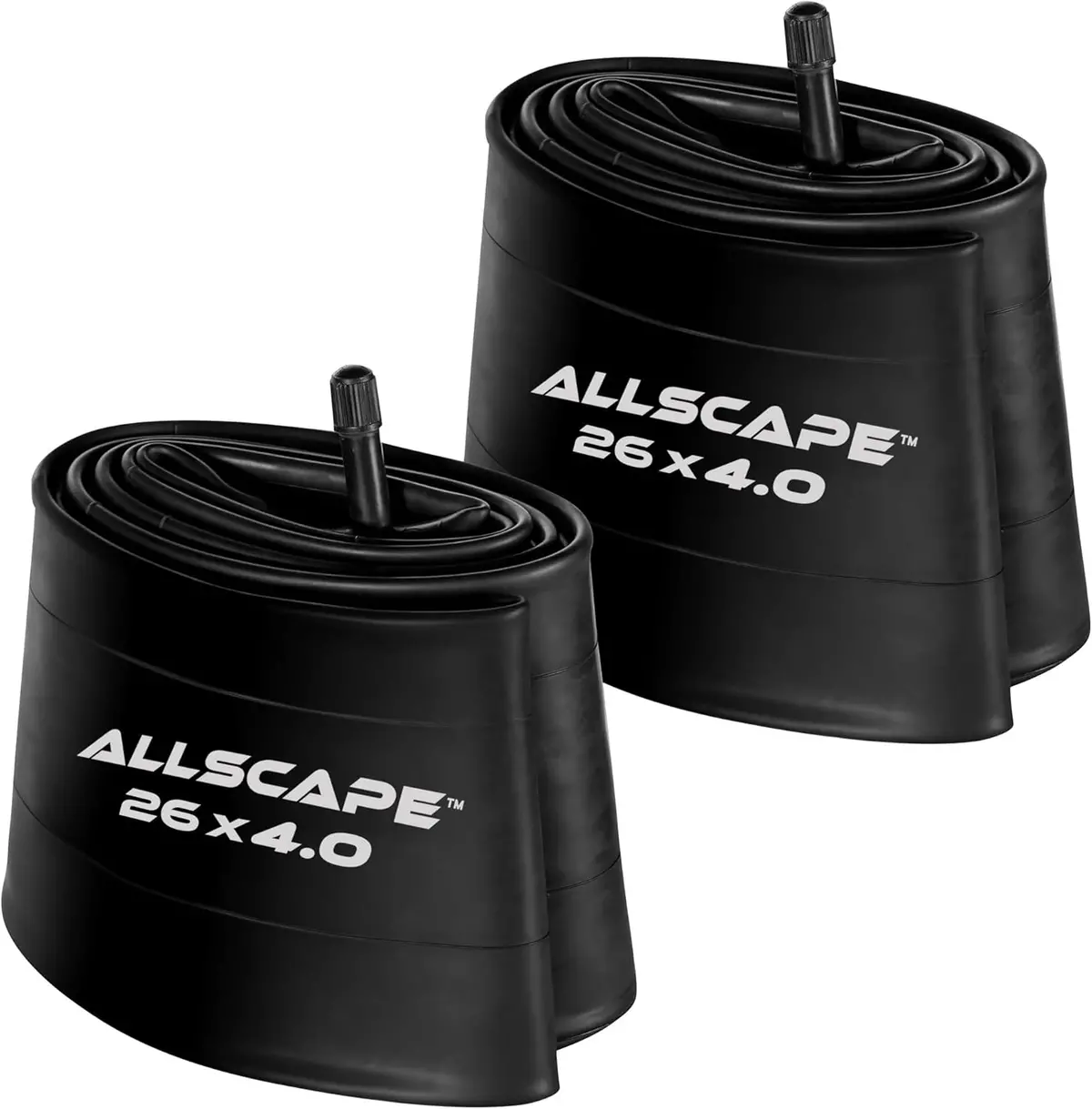 Heb Allscape 26X4" Tubes- Heavy Duty Bike Tube For Ebike Tires - Puncture Resistant Inner Tube For 26X4 1