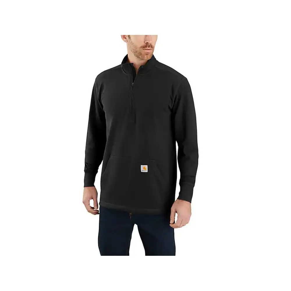 Carhartt Relaxed Fit Heavyweight Long Sleeve Half Zip Thermal Shirt 1