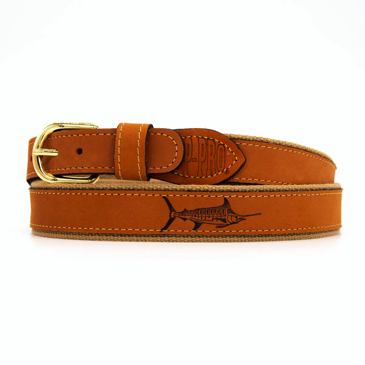 Zep Pro - Leather Buff Marlin Belt 1